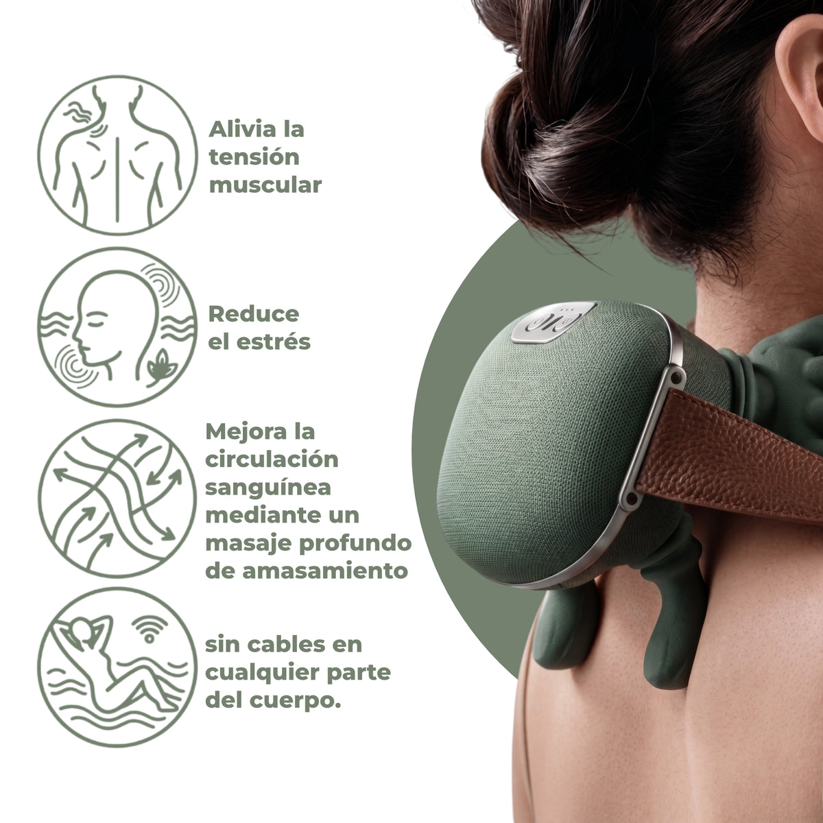 Masajeador de Cuello Portátil