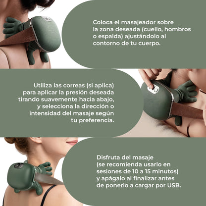Masajeador de Cuello Portátil